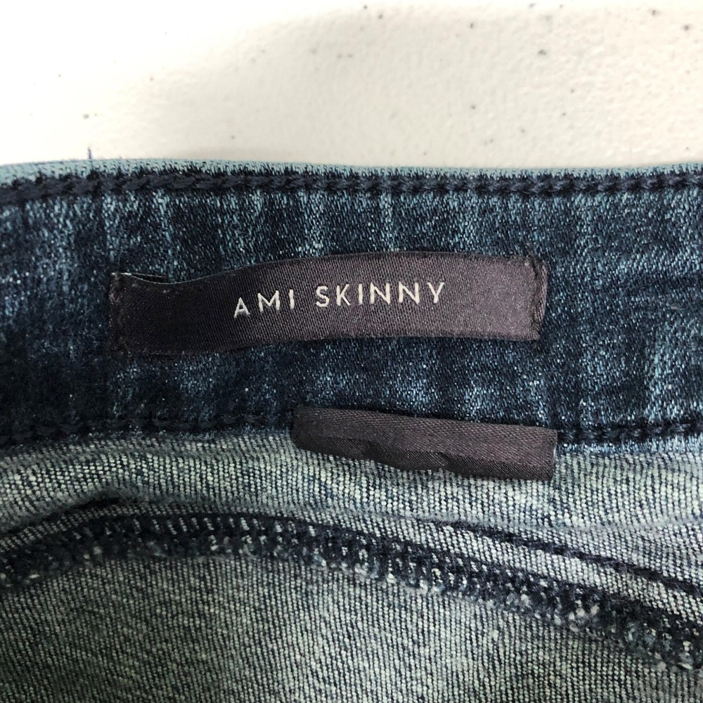 NYDJ Ami Skinny Jeans Womens 8 Blue Medium Wash Mid Rise Stretch Denim Pants Day - Picture 4 of 14